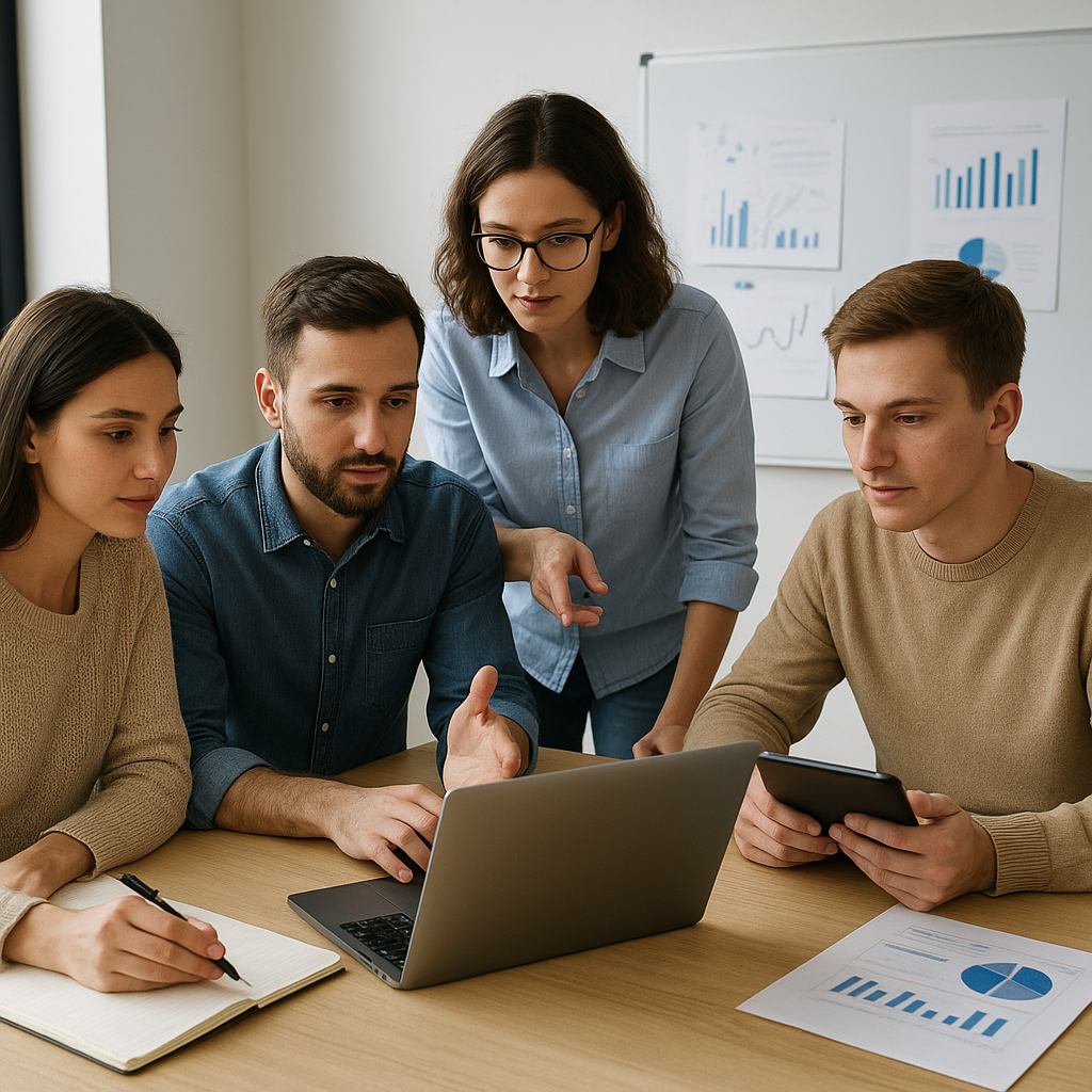 Jak zorganizować efektywny zespół marketingowy online