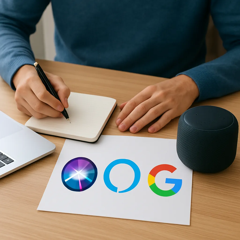 Jak tworzyć treści dla asystentów głosowych (Siri, Alexa, Google)
